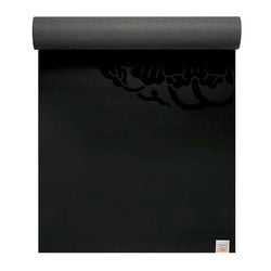 Gaiam Sol Dry Grip Yoga Mat Black 5mm Walmart