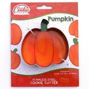 Pumpkin Cookie Cutter - Stainless Steel