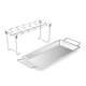 thumbnail image 2 of Advancent Soporte plegable para parrilla de pierna de pollo de acero inoxidable, soporte para asador de barbacoa, accesorios para barbacoa Cocina y Comedor No.1 Advancent HA024644-01, 2 of 5