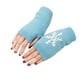 thumbnail image 2 of Guantes de medio dedo Sonducket gris claro y azul claro, 2 of 6