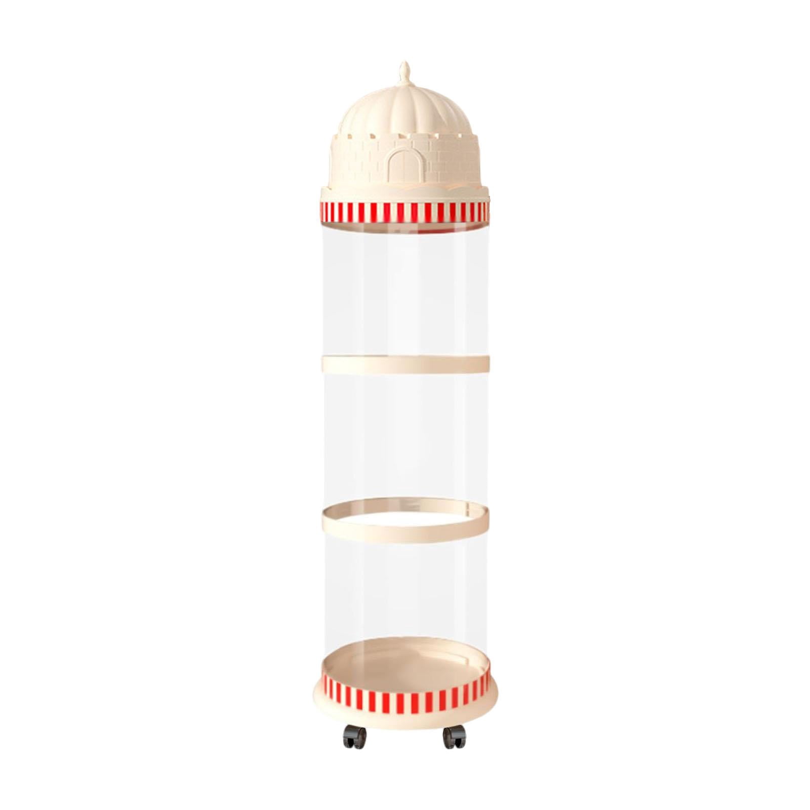 Stuffed Animal Cage Plush Toy Organizer Vertical Holder Space Saving PP Durable Material for Nursery Playroom Kids Room