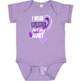 thumbnail image 3 of Inktastic I Wear Purple for My Aunt Lupus Awareness Boys or Girls Baby Bodysuit, 3 of 5