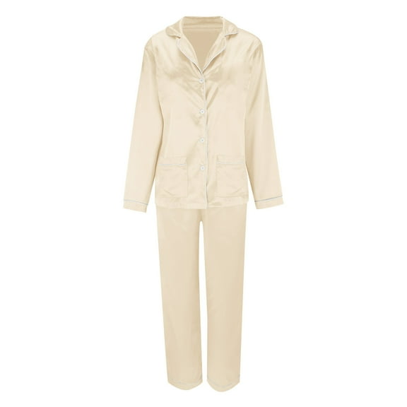 BILIKEYU Women's Daily Family Long Sleeve Pajamas, Womens Pajamas, Fall Clothes, Pajamas for Women Set