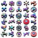 thumbnail image 1 of 1pcs Metal Rainbow Fidget Spinner Colorido Edc Hand Spinner Anti-ansiedad Juguete para Spinners Focus Alivia el estrés Adhd Finger Spinner estilo aleatorio TUNC Sencillez, 1 of 3