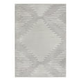 thumbnail image 3 of Unique Loom Kai Collection Area Rug - Warrior (7' x 10' Rectangle Gray and Ivory), 3 of 7
