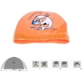 thumbnail image 3 of Swimming Cap for Children Waterproof Swimming Cap Ear Protection Fabric Hood Orange, 3 of 4