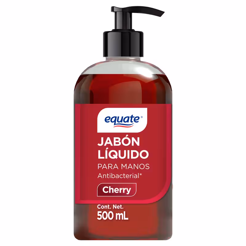 thumbnail image 1 of Jabón Líquido Equate cereza 500ml, 1 of 5