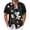 Black Floral, variant on Lmueinov Men's and Big Men's Hawaiian Shirt Casual Loose Button Down Tropical Floral Print Summer Beach Short Sleeve Shirt, S-5X
