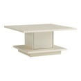 thumbnail image 4 of Furniture of America Aura Storage Wood Cream Weave Coffee Table, 4 of 12