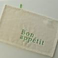 thumbnail image 4 of Face Cloth Wash Cloth Soft Hand Towel Water Absorption Alphabet Embroider Rectangle, 4 of 5