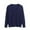 Navy, variant on GigrtiJin Women's Plus Size Cardigan Sweater V-Neck Long Sleeve Button down Solid Color Knitted Sweater Jacket