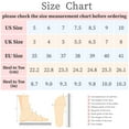 thumbnail image 7 of BLISSFUL STEP Women's Shoes Lace Up Faux Suede Open Toe Chunky Heel Sandals Red Pink 10, 7 of 7