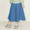 thumbnail image 7 of Maxi Skirts Spring Womens Belt Solid Color Fashionable And Versatile Skirt Women's Outdoor Vacation Style Elegant Long Skirt, 7 of 7
