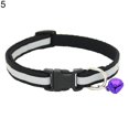 thumbnail image 2 of Cheers.US Small Dog Collar Reflective Safety Buckle Bell Neck Strap Puppy Collar Adjustable Puppy Reflective Collar for Pet Cat Dog, 2 of 7