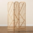 thumbnail image 4 of bali & pari Firenze Rattan BOHO Room Divider, Natural Brown, 4 of 5