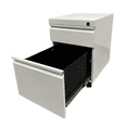thumbnail image 4 of Mobile Locking Storage Unit for Home and Office, White, 4 of 5