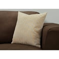 thumbnail image 3 of Pillows 18 X 18 Square Accent Sofa Couch Bedroom Polyester Gold, 3 of 4