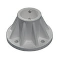 thumbnail image 1 of Saftron 3 Inch Surface Mount for 1.9 Inch OD Swimming Pool Ladder or Rail, Gray, 1 of 1