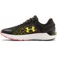 thumbnail image 2 of Under Armour Unisex Kids' Grade School Charged Rogue 2 Sneaker Black/White/Yellow Ray - 3022868-004, 2 of 5