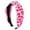 B, variant on Minjewel Valentine's Day Heart Printed Fabric Knot Headband for Women, Sweet & Versatile Party Hair Accessory, Daily Wear for Holidays & Celebrations,A