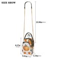 thumbnail image 2 of FORMRS Crossbody Bag for Women Quilted Travel Shoulder Cell Phone Purse with Chain Strap Handbag, Pumpkins Pattern, 2 of 7