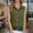 Army Green, variant on Women'S Shirts Elegant Sleeveless Button Front Solid Blouse For Tailored Collar Shirt With Clean Front Design Lightweight Breathable Summer Top XL