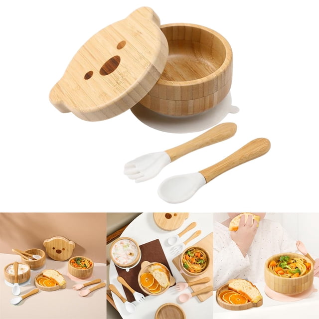 Juego de cubiertos para Juego de vajil bebés para sala de estar Comedor Accesorios Estilo B CUTICAT vajilla infantil