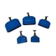 thumbnail image 4 of Bloque de percusión duradero, plástico premium, juego de batería Jam Block, ritmo práctico Azul, 4 of 9