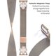 thumbnail image 2 of For Huami Amazfit GTR 42mm Milanese Band Stainless Steel Watch Strap Clover Decor, Size: S - Black B, 2 of 5