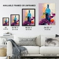thumbnail image 3 of Wine Lovers Oil Painting Kitchen Artwork Large Wall Art Poster Print Thick Paper 18X24 Inch, 3 of 5