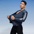 thumbnail image 7 of AquaPlay Men's Rash Guard Quick-Drying Full Zipper Surfing Diving Suits Swimwear Long Sleeve Suit Swimming Surf Clothing Beach Outdoor Sport, 7 of 7