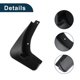 thumbnail image 5 of Guardias contra salpicaduras Unique Bargains para Volkswagen Golf 7 R-L"e 2017-2018 con accesorios de montaje, guardabarros delanteros y traseros, 1 juego, 5 of 6