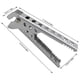 thumbnail image 4 of Cateissary Elevador de placa antiescaldado, soporte para platos de horno microondas, abrazadera reutilizable de aleación de aluminio, accesorios Almacenamiento y organización del hogar, 4 of 6