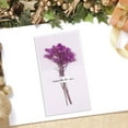 thumbnail image 5 of SIfdSeng Get it Fast Christmas Charm Dried Flower Greeting Card Festive Design Natural Holiday Sentiments Idea, 5 of 5