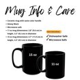 thumbnail image 6 of Funny Coffee Mug – Don't Trust A Truck Driver That Doesn't Drink Coffee, 11oz or 15oz Black Ceramic Mug, Novelty Gift for Truck Driver, 6 of 6