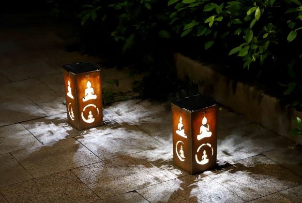 Solar Decorative Portable Lantern - Halloween