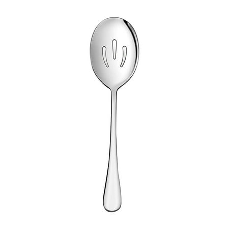 

YongANs 2pcs Stainless Steel Buffet Serving Spoon Communal Service Spoon Crossborder Western Restaurant Serving fork Spoon Communal Set