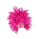 thumbnail image 5 of Tocado de plumas, accesorio de disfraz para carnaval, espectáculos escénicos Rosa, 5 of 9