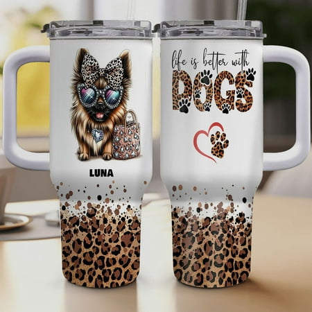 

Personalized Dog Tumbler with Caucasian Shepherd Dog’s Name – Custom Travel Coffee Cup 40oz Travel Coffee Cup Gift for Mother s day Father s day Christmas LzVEyX
