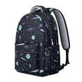 thumbnail image 3 of Cosmic Galaxy Students Backpack Sci-fi Lovers Outer Space Nebula Celestial Design, Durable and Adjustable Strap School Bag, 3 of 6