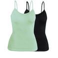 thumbnail image 1 of Set De Dos Blusas Mujer Tirantes Casual Blusa Crop Top Dama UNITALLA, 1 of 5