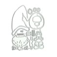 thumbnail image 2 of Troquel de Corte Metálico Annchaos Papá Noel 10x8 cm, 2 of 6