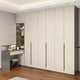 thumbnail image 4 of Clothes Storage Luxury Wardrobe Bedroom Modern Wood Doors Cupboard Wardrobe Bedroom Apartment Szafy Do Sypialni Furniture My Lux Decor Round, 4 of 21