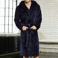 thumbnail image 1 of SAYOO Ropa de baño de manga larga de terciopelo para hombres SAYOO  moda, 1 of 6