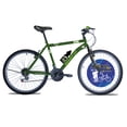 thumbnail image 1 of Bicicleta Benotto Lyon tipo Montaña Rodada 24, 18 Velocidades Verde / Negro Frenos "V" Acero, 1 of 4