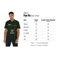 thumbnail image 6 of Looney Tunes Marvin The Martian Cotton Polo Shirt, Hunter Green, X-Large, 6 of 6