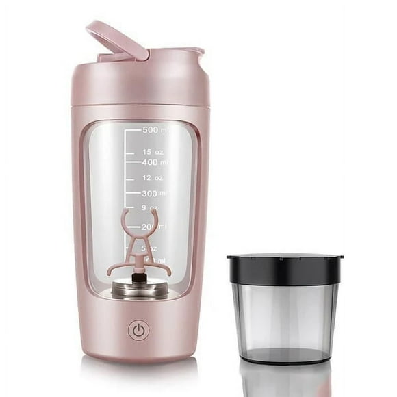 HBBKVI Kitchen Essentials Protein Shaker Bottle Shaking Cup Fully Automatic Stirring Cup With Powder Box Home Supplies