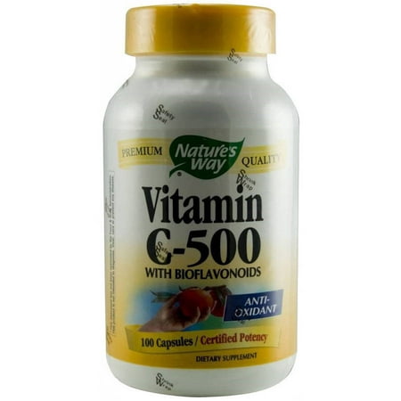  Vitamine C 500 avec bioflavonoïdes capsules 100 CT