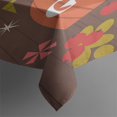 thumbnail image 3 of Table Cloth Wrinkle Resistant Washable Tablecolths Table Covers Welcome Thanksgiving Pumpkin Harvest Tablecloth for Halloween Party Decoration Rectangle,60x84inch, 3 of 5