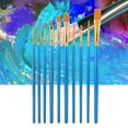 thumbnail image 3 of Paint Brush, Brush Set, Easy To Carry Long-term Using For Watercolor Oil Painting Drawing Lovers Gouache Art Students Art Enthusiasts, 3 of 8
